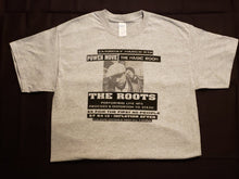 Load image into Gallery viewer, The Roots HU Concert Flyer Men's T-shirt (Grey) - PMV763 LLC
