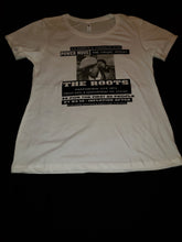 Load image into Gallery viewer, The Roots HU Concert Flyer Women's T-shirt (White) - PMV763 LLC
