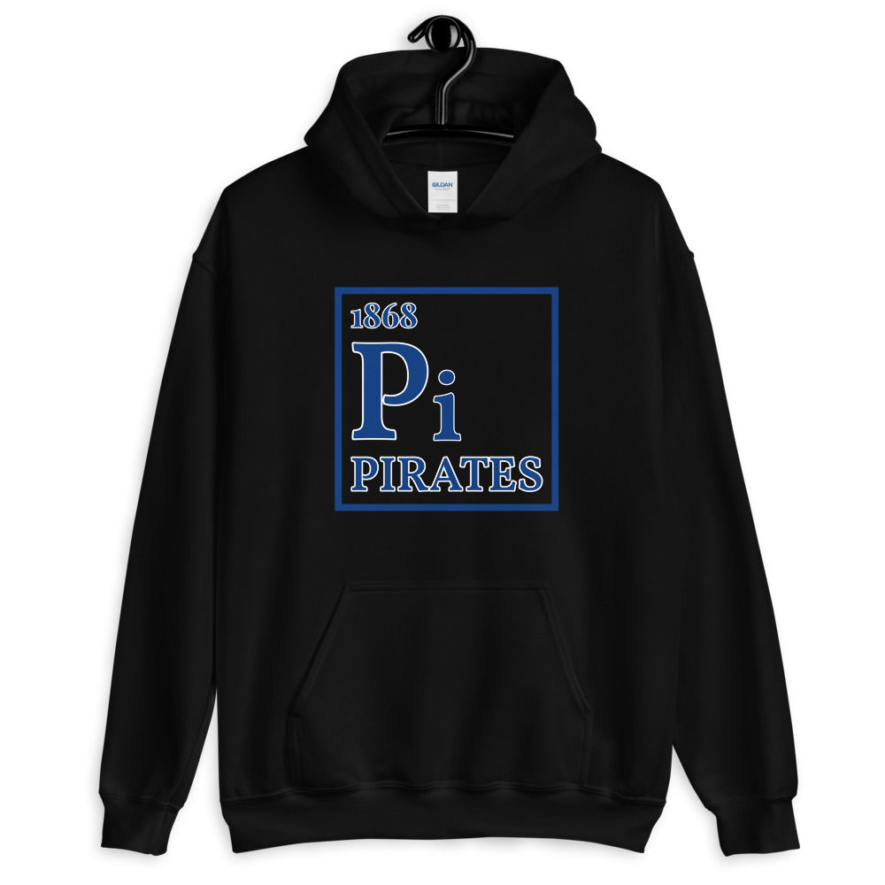 1868 Pi Periodic Table Unisex Hoodie (Mascot edition)