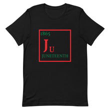 Load image into Gallery viewer, 1865 Juneteenth Periodic Table T-shirt (Unisex)
