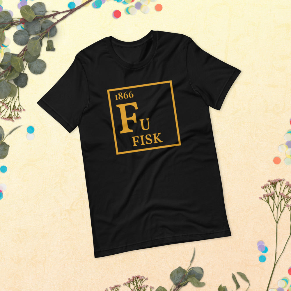 1866 Fu Periodic Table Short-Sleeve Unisex T-Shirt