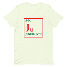 Load image into Gallery viewer, 1865 Juneteenth Periodic Table T-shirt (Unisex)
