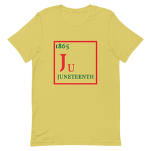 Load image into Gallery viewer, 1865 Juneteenth Periodic Table T-shirt (Unisex)
