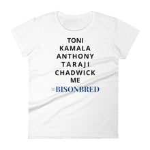 Load image into Gallery viewer, Women's Alumni Short Sleeve (Blue BisonBred) - PMV763 LLC
