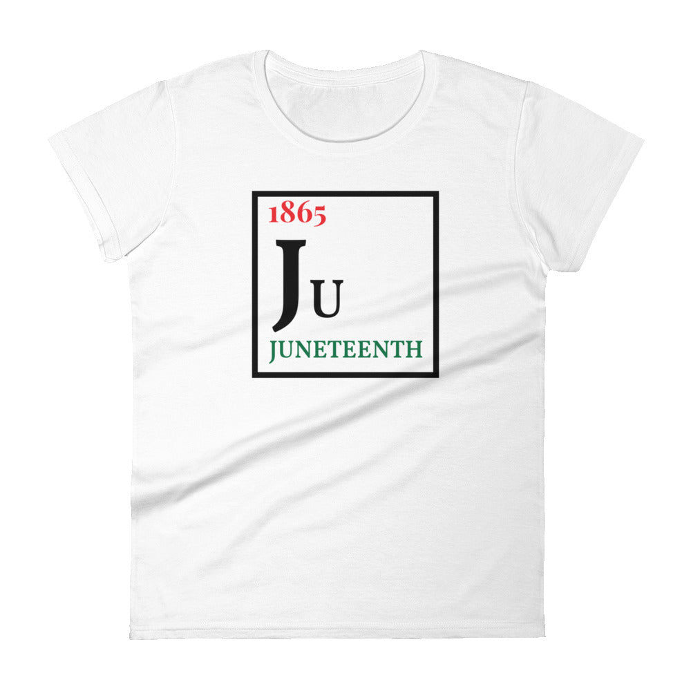 Women's 1865  Juneteenth Periodic Table T-shirt